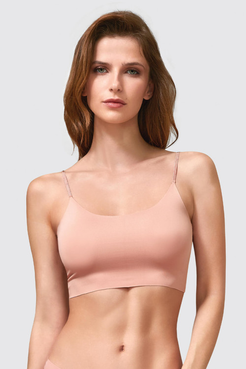 2648 Kadın Lazer Kesim Crop