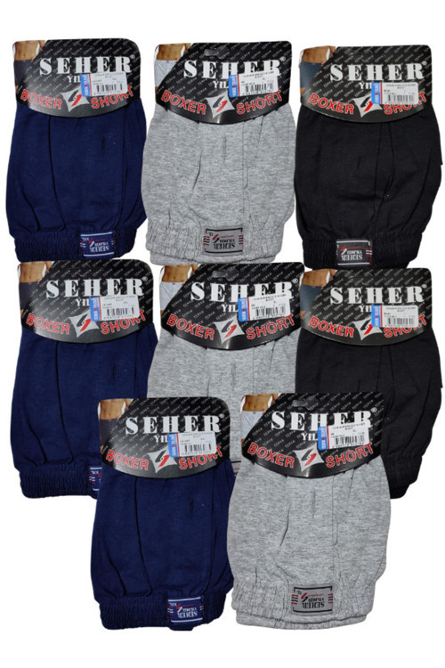 8Li Karışık Penye Boxer