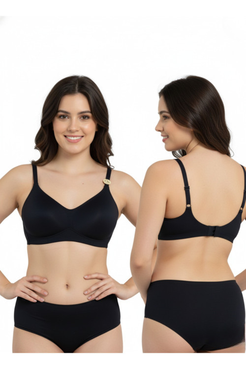 Kadın Lingerie Lazer Kesim Push Up Balensiz Sütyen