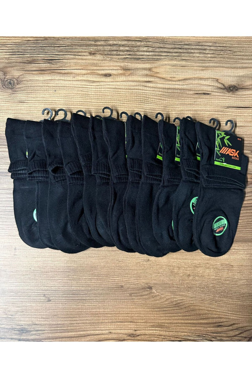 Erkek Bambu 12'Li Çorap