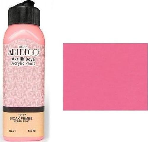 Akrilik Boya 140 Ml Sıcak Pem. Y-070R-3017