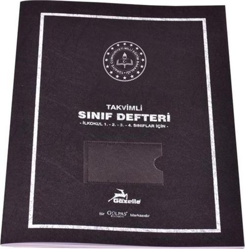 390 Takvimli Sınıf Defteri Zımbalı Dikişli Plastik Kapak 25 x 35