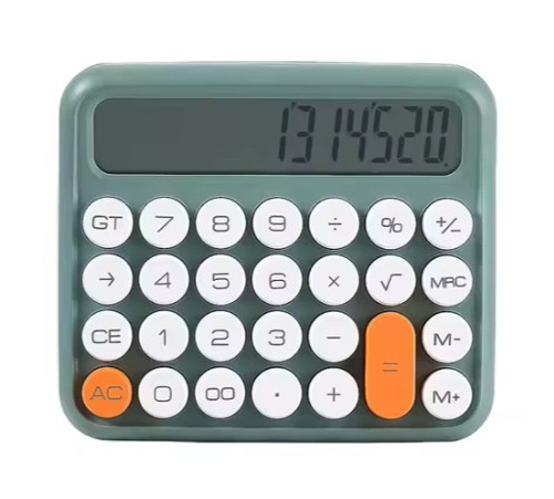 ZR741 Jn-800 Junno Yeşil Hesap Makinesi