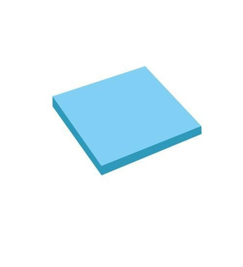 Yapışkanlı Not Kağıdı 76x76 MM Şeffaf Mavi 50 YP RPS-155-24-PKT