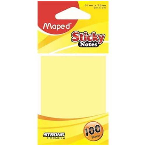 Yapışkanlı Not Kağıdı 100 LÜ 51x76 Karışık Renk 758410