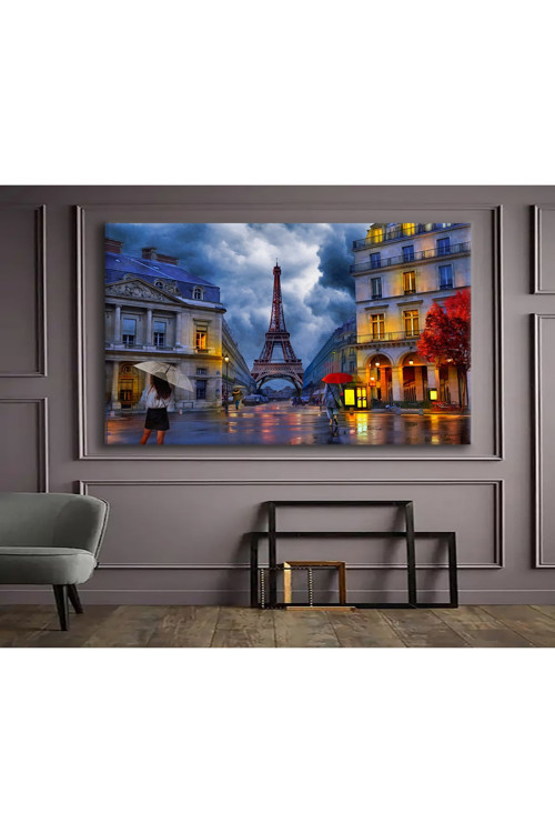 Paris Eiffel Kulesi Kanvas Tablo