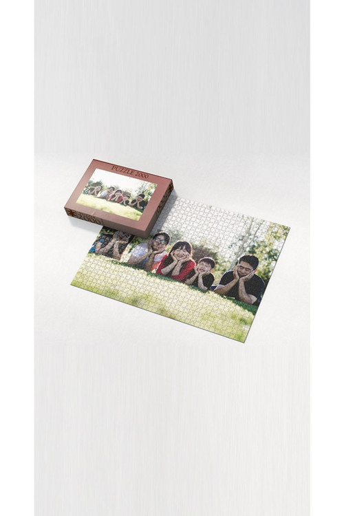 FotoTaylan Kişiye Özel Fotoğraflı Puzzle 2000 Parça Kutu Profesyonel Uv Baskı