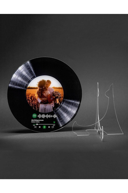 FotoTaylan Kişiye Özel Spotify Plak Hediye Sevgiliye Arkadaşa Sevdiklerinize