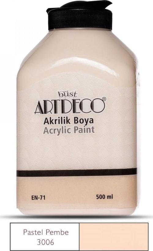 Akrilik Boya 500ml Pastel Pembe 3006