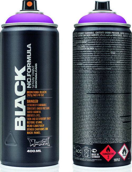 Black Sprey Boya 400ml Illusion BLK3920