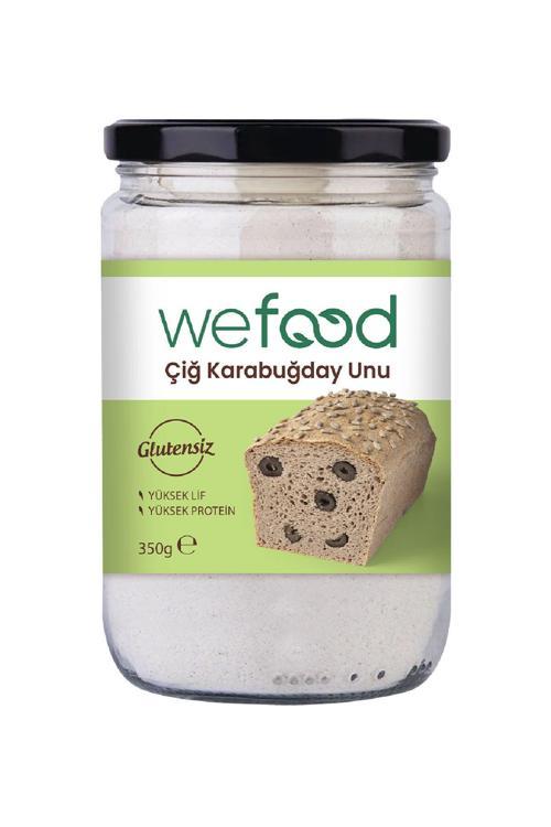 Glütensiz Vegan Katkısız Çiğ Karabuğday Unu 350 Gr