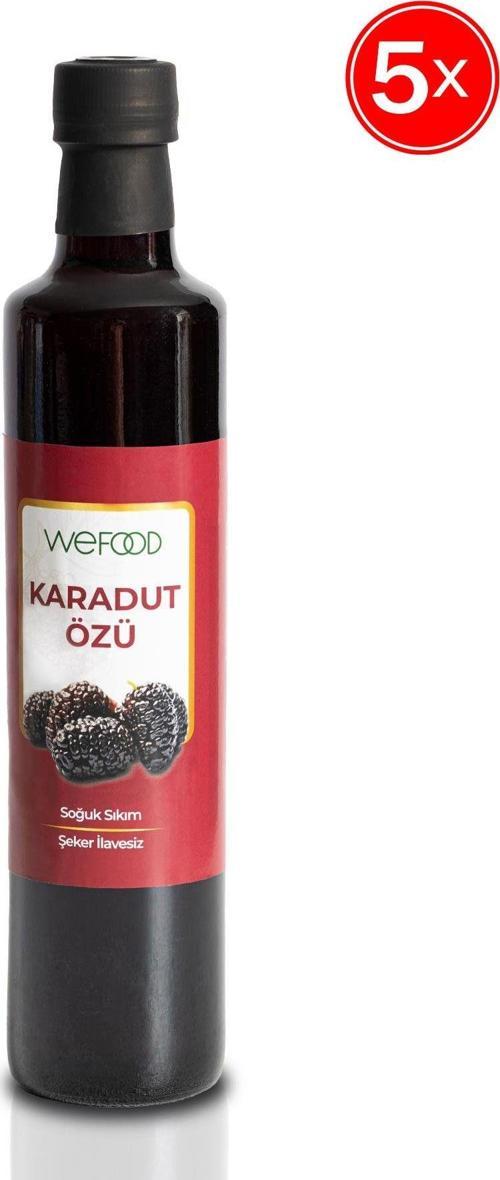Karadut Özü 700 Gr (Soğuk Sıkım) 5'Li