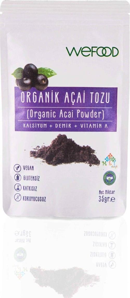 Organik Acai Tozu 35 Gr