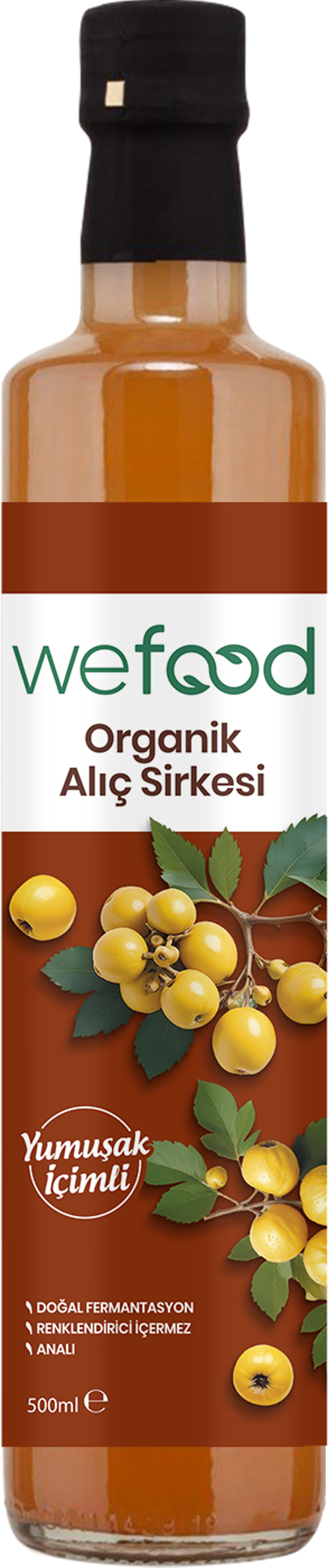 Organik Alıç Sirkesi 500 Ml