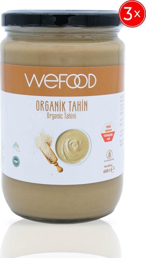 Organik Tahin 600 Gr (Yerli Susam) 3'Lü