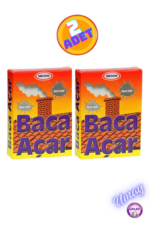 2 Adet Baca Kurum Ve Soba Borusu Temizleyici Baca Açar