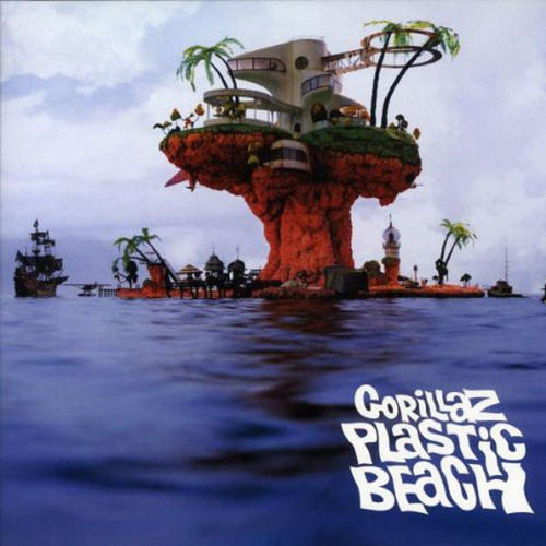 Gorillaz Plastic Beach Plak