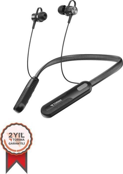 TB-06 Siyah 200 Saat Şarjlı Kablosuz Sporcu Bluetooth Kulaklık