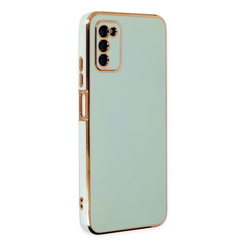 Galaxy A03S Kılıf Volet Silikon - Yeşil