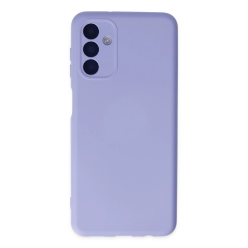 Galaxy A04S Kılıf Nano İçi Kadife Silikon - Lila