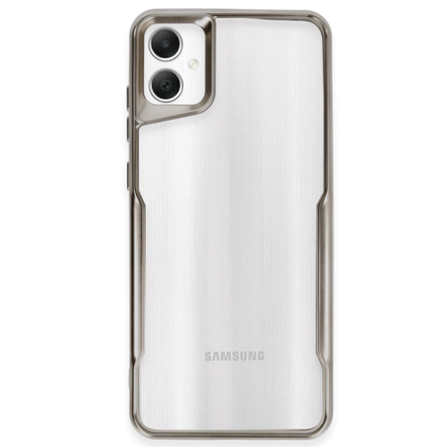 Galaxy A05 Kılıf Boyi Silikon Kapak - Titan Gri