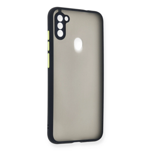 Galaxy A11 Kılıf Montreal Silikon Kapak - Lacivert