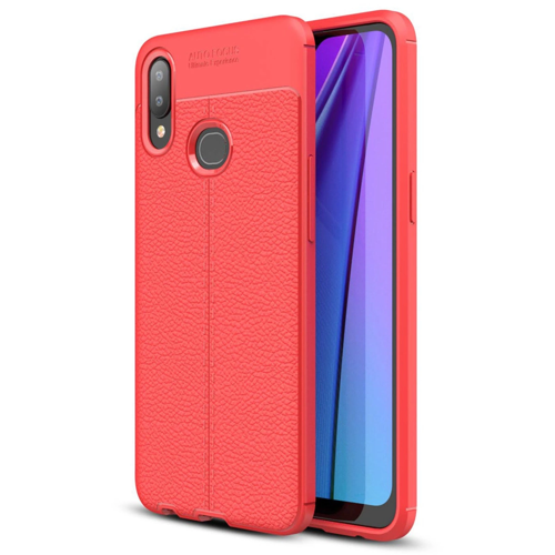 Galaxy A10S Kılıf Auto Focus Kapak - Kırmızı
