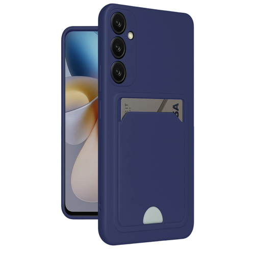 Galaxy A26 Kılıf Kelvin Kartvizitli Silikon - Lacivert