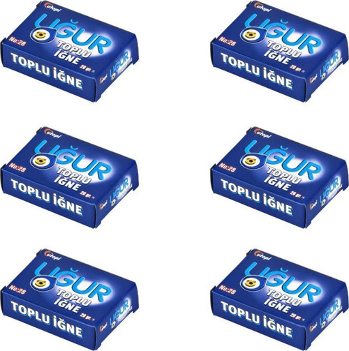 Toplu Iğne 28 Mm 20 gr 6 Kutu