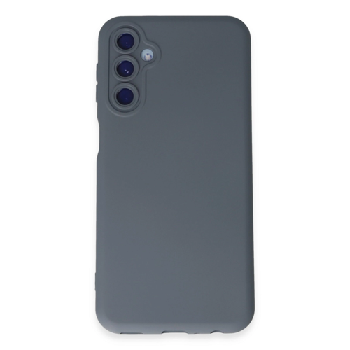 Galaxy M34 5G Kılıf Nano İçi Kadife Silikon - Gri