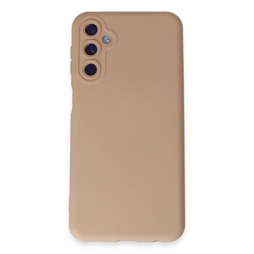 Galaxy M34 5G Kılıf Nano İçi Kadife Silikon - Pudra