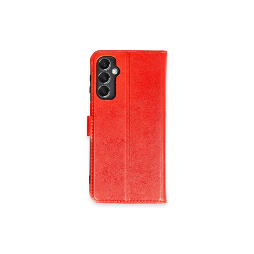 Galaxy M34 5G Kılıf S Kapaklı Kılıf - Kırmızı