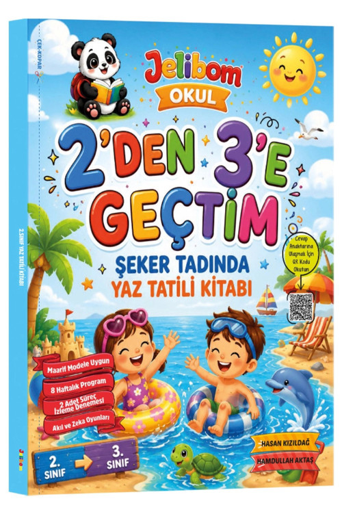 2'den 3'e Geçtim Şeker Tadında Yaz Tatili Kitabı