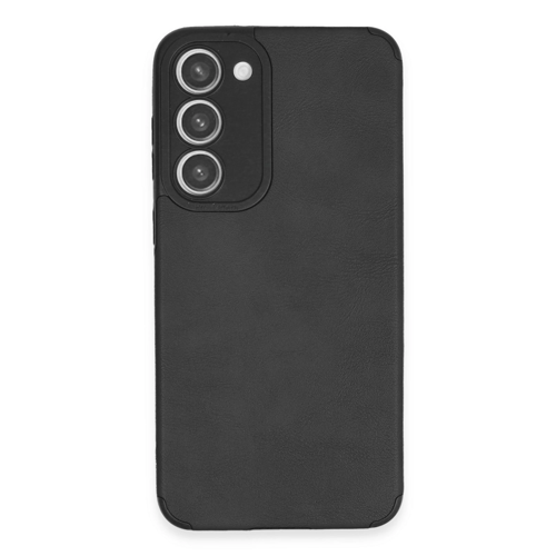 Galaxy S23 Kılıf Loop Deri Silikon - Siyah