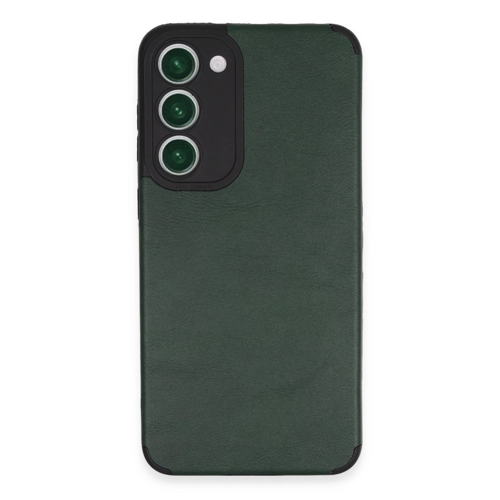 Galaxy S23 Kılıf Loop Deri Silikon - Yeşil