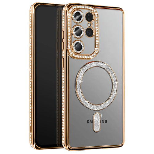 Galaxy S26 Joke Simli Magneticsafe Kılıf - Gold