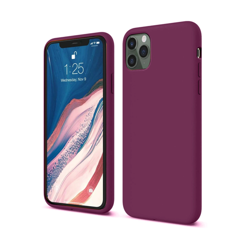 İphone 11 Kılıf First Silikon - Mürdüm