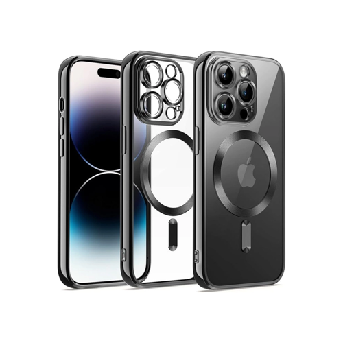 İphone 12 Kılıf Kross Magneticsafe Kapak - Siyah