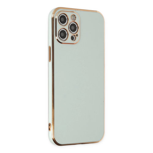 İphone 12 Kılıf Volet Silikon - Yeşil