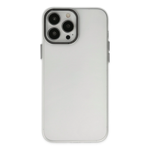 İphone 13 Kılıf Modos Metal Kapak - Şeffaf
