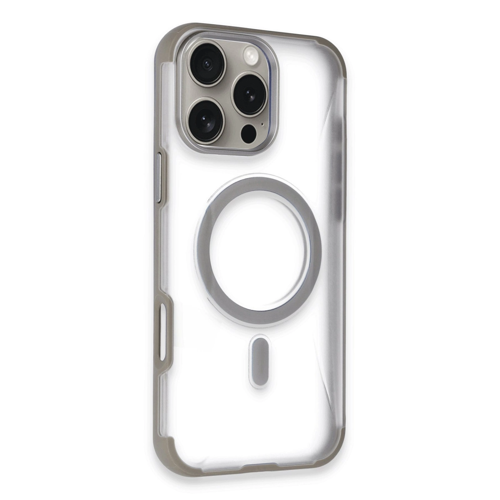 İphone 14 Hilton Magsafe Kapak - Titan Gri