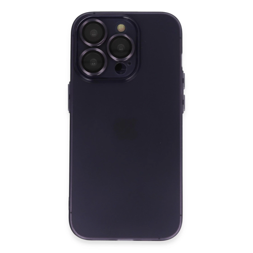 İphone 14 Kılıf Luko Lens Silikon - Siyah