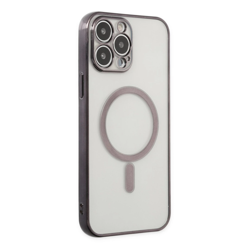 İphone 14 Kılıf Magneticsafe Silikon - Siyah
