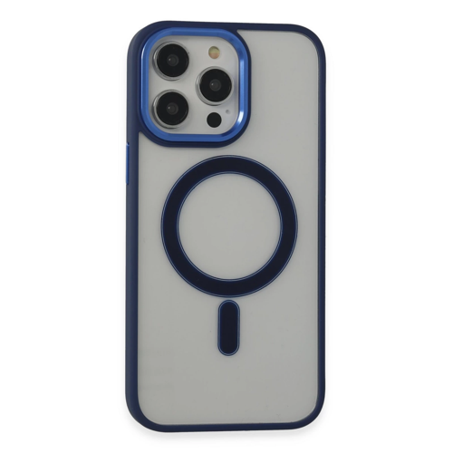 İphone 14 Kılıf Room Magneticsafe Silikon - Lacivert