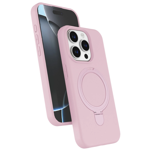 İphone 14 Magsafe Standlı Kapak - Pembe