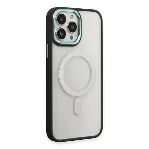 İphone 15 Kılıf Room Magneticsafe Silikon - Köknar Yeşili