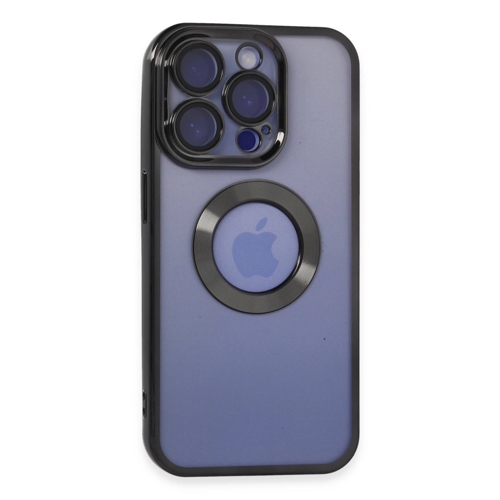İphone 15 Kılıf Slot Silikon - Siyah