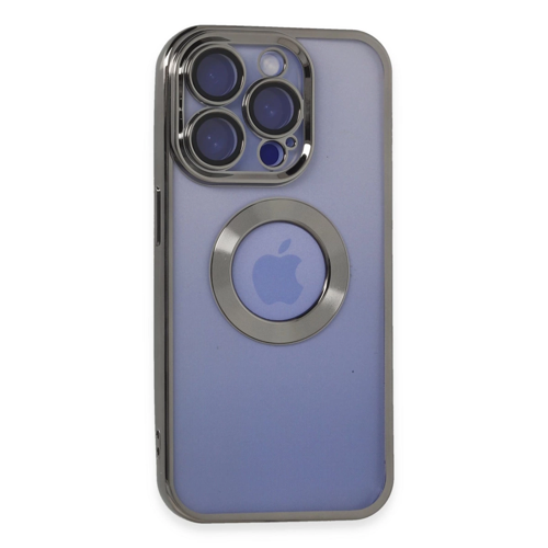 İphone 15 Kılıf Slot Silikon - Titan Gri