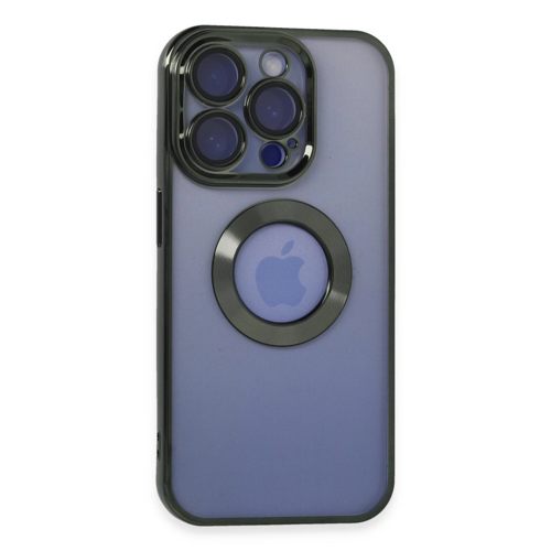 İphone 15 Kılıf Slot Silikon - Köknar Yeşili