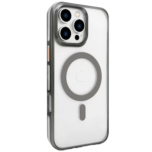 İphone 16 Gleam Pc Sert Magsafe Kılıf - Titan Gri
